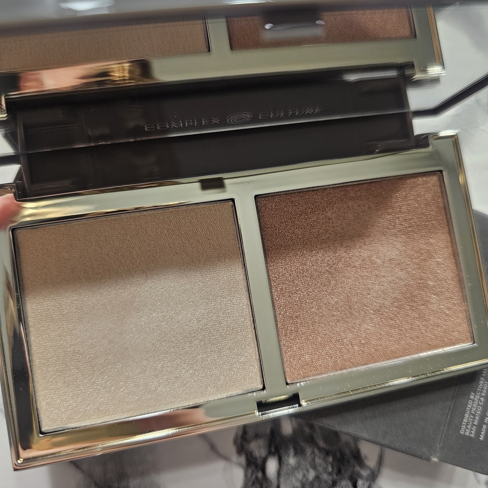 Guerlain Dual-Tone Highlighter Palette - Gold and Bronze